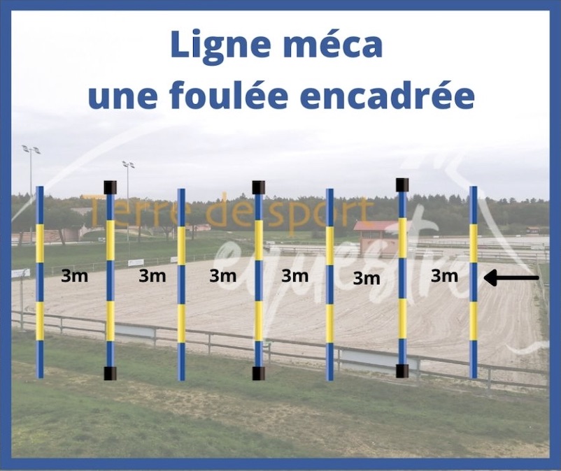 Ligne méca une foulée encadrée