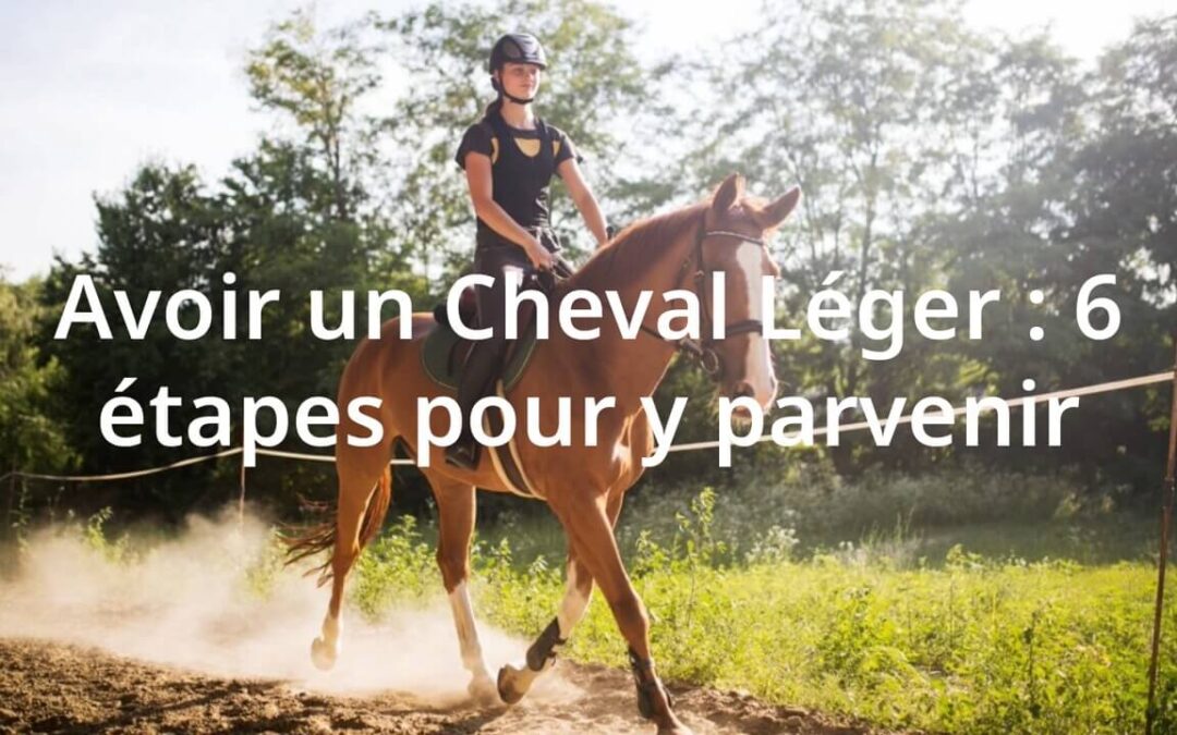 Comment rendre son cheval léger : 6 Techniques de décontraction et équilibre