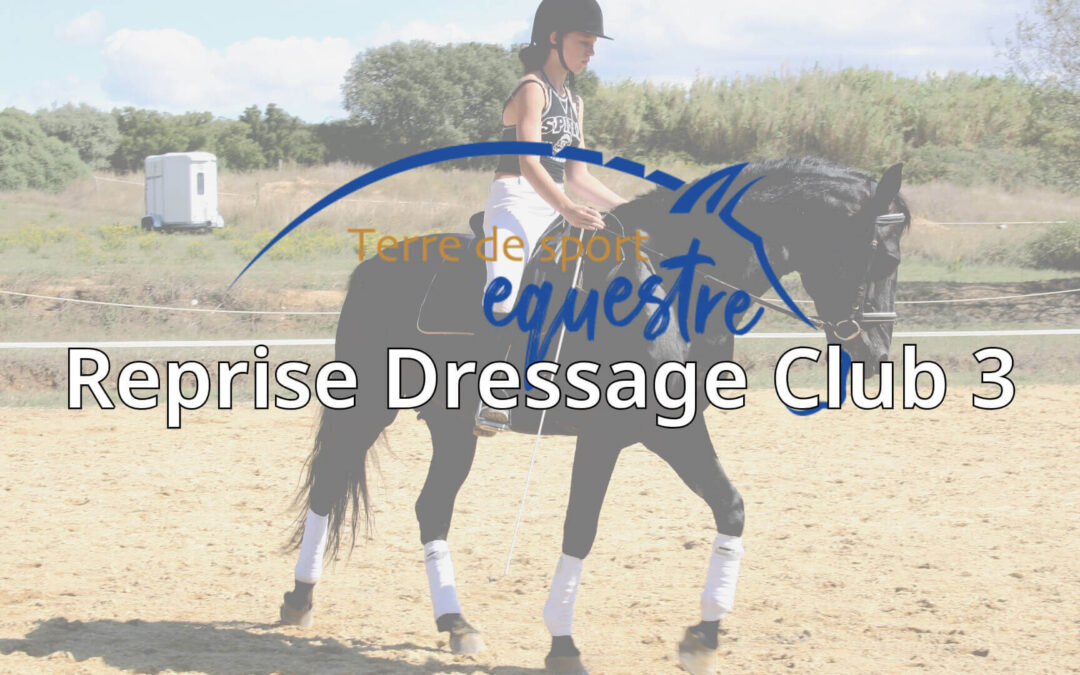 Reprise Dressage Club 3 PDF + Guide complet