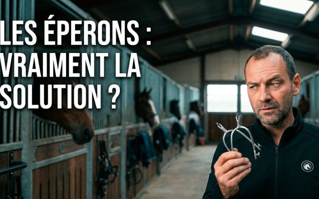 Mettre des éperons avec un cheval qui ne répond pas aux jambes ?