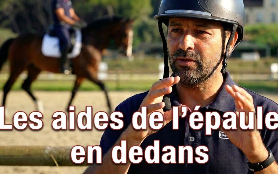 Équitation : Les aides de l’épaule en dedans
