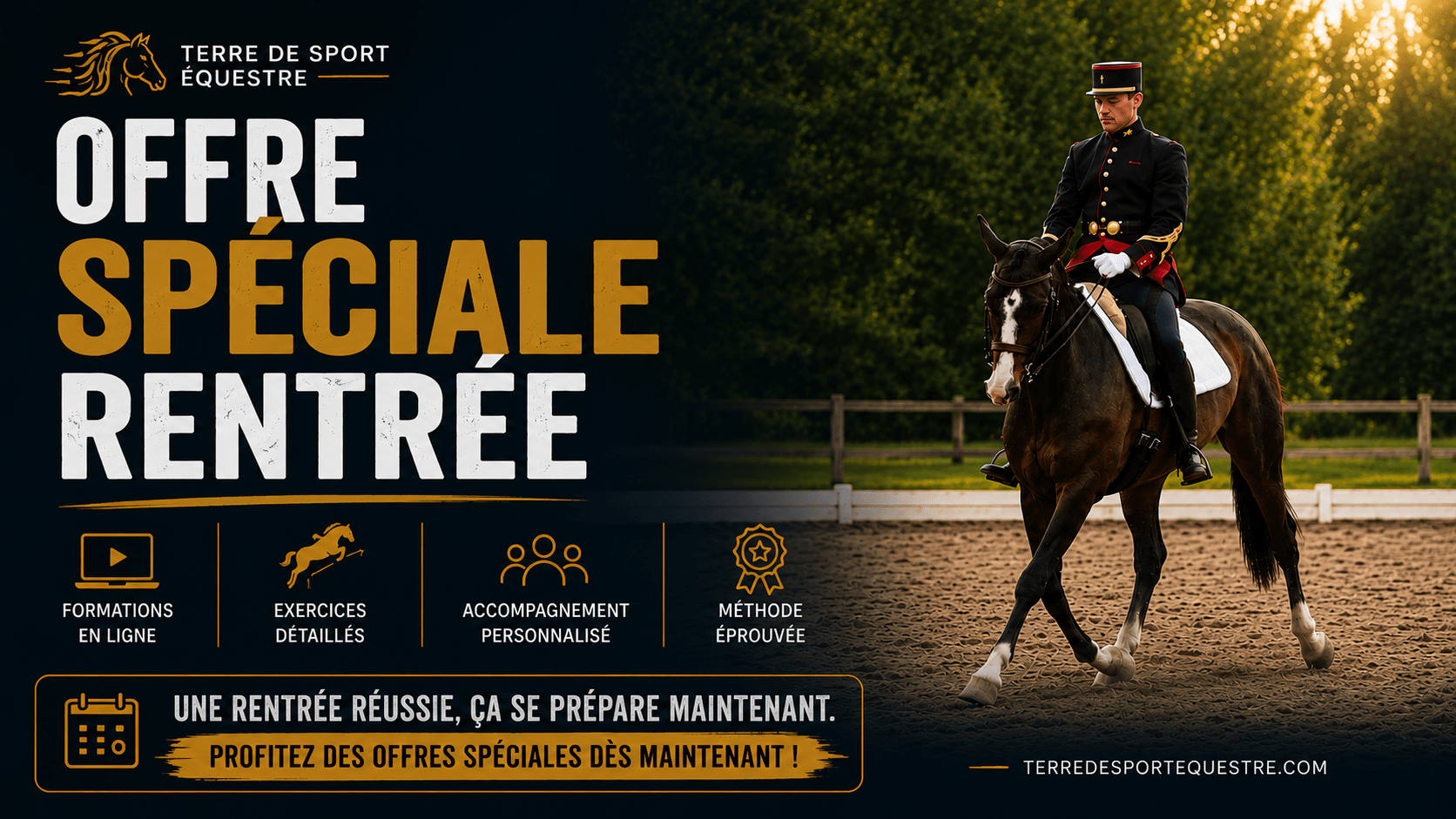 Offre Spéciale Rentrée — Terre de Sport Équestre
